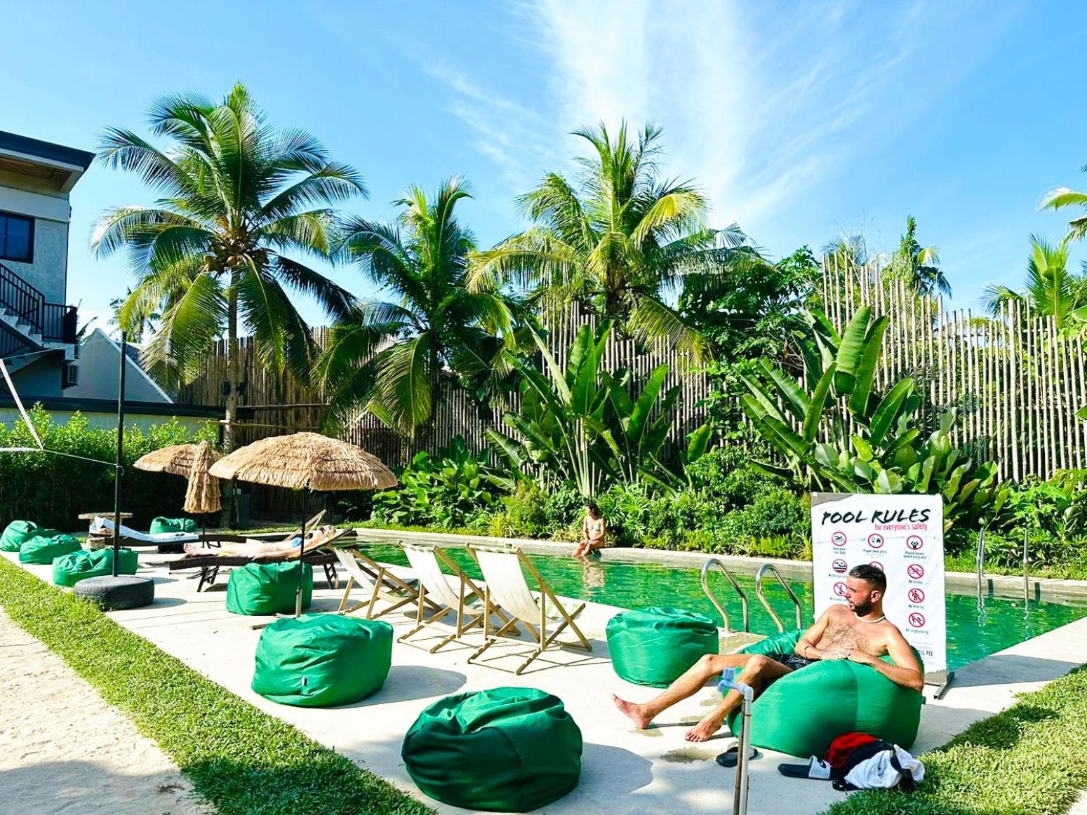 Rucksack Inn Siargao General Luna  Exterior foto